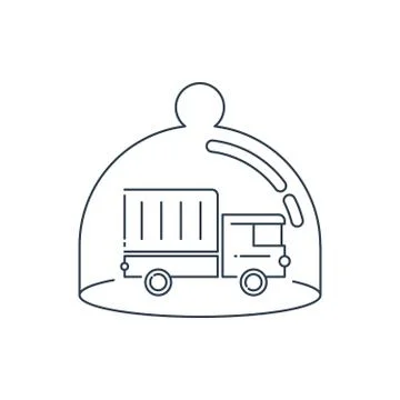 Vehicle security system concept Stock Illustration