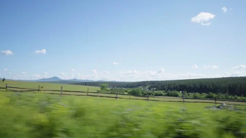 Vehicle shot on camera with 3 axis stabilized. Stock Footage 112606812