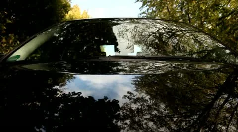 Vehicle Shot on a car Stock Footage