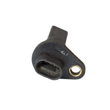 Vehicle speed sensor with mounting ring, connecting block, isolated on whit.. 库存照片