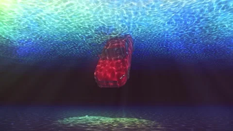Vehicle Underwater Video stock 265952110
