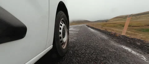 Vehicle Wheel Driving Stock Footage 340169393