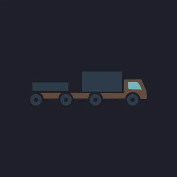 Vehicles computer symbol Stock Illustration