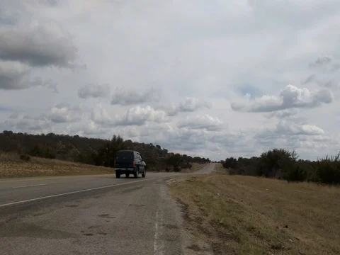 Vehicles Drive by On The Highway Stock Footage 73975212