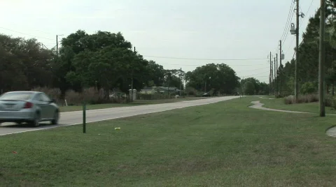 Vehicles driving by Video stock 361239