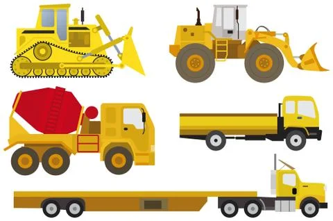 Vehicles Stock Illustration