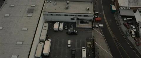 Vehicles In Lot Stock Footage 154757434