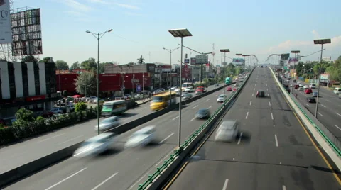 Vehicles moving through the highway. Stock Footage 53133527