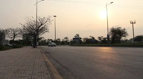 Vehicles on the road Stock Footage 64578283
