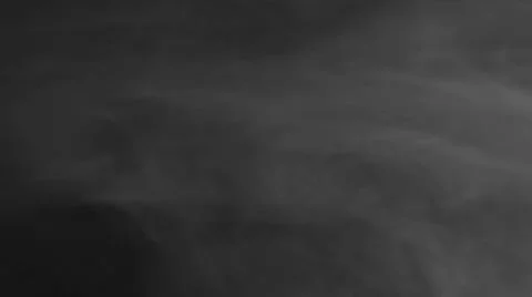 Veil of smoke on black background Видео 34124420