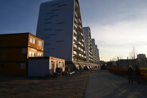 Vejle architecture Stockfoto's