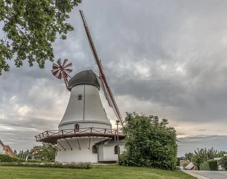 Vejle windmill Stock Photos