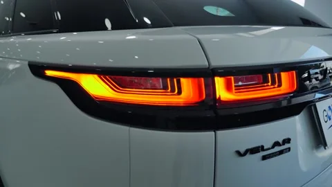 Velarback lights | slide from left to right Video stock 152838801