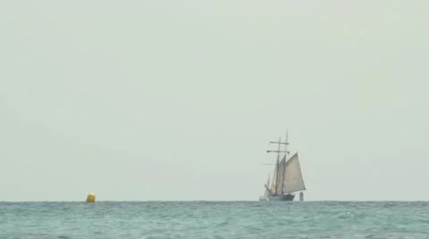 Velero niza Stock Footage 11318517