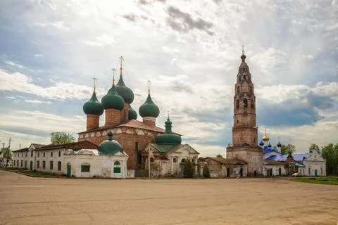 Velikoselsky Kremlin temple complex Stock Photos