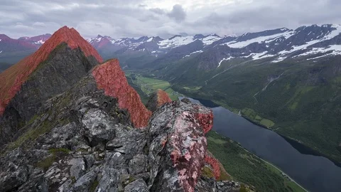 Velledalen valey, Norway Stock Footage 87806895