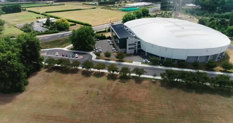 Velodrome for cycling Stock Footage 170166610