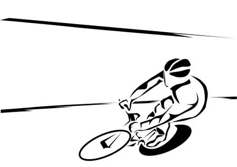 Velodrome Stock Illustration