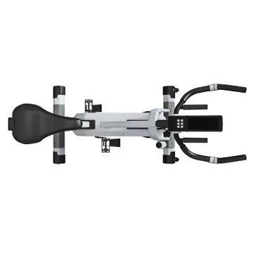 Velosimulator top view Illustrazione stock