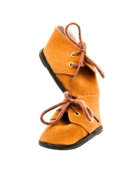 Velour boots Stock Photos