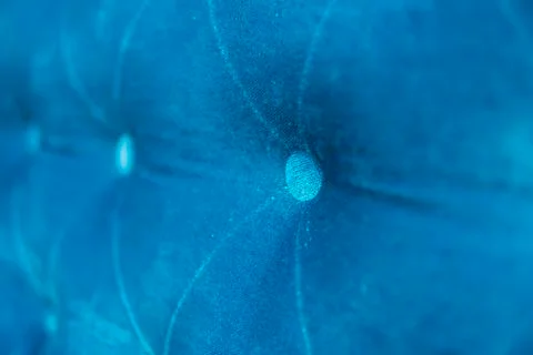 Velour surface of sofa close-up. Coach-type velours screed tightened with 스톡 사진