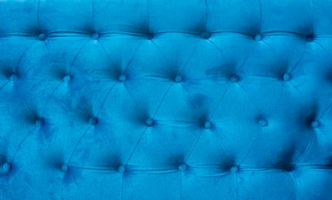 Velour surface of sofa close-up. Coach-type velours screed tightened with 스톡 사진