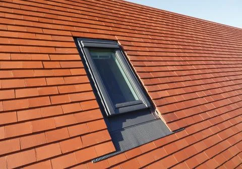 Velux type window Stock Photos