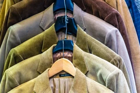 Velvet jackets Stock Photos