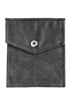 Velvet patch pocket isolated Foto stock