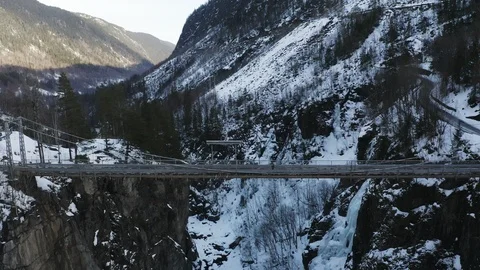 The Vemork Area Stock Footage 104769027