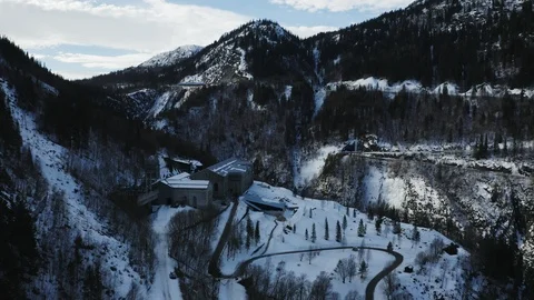 The Vemork Area Vídeo Stock 104771311