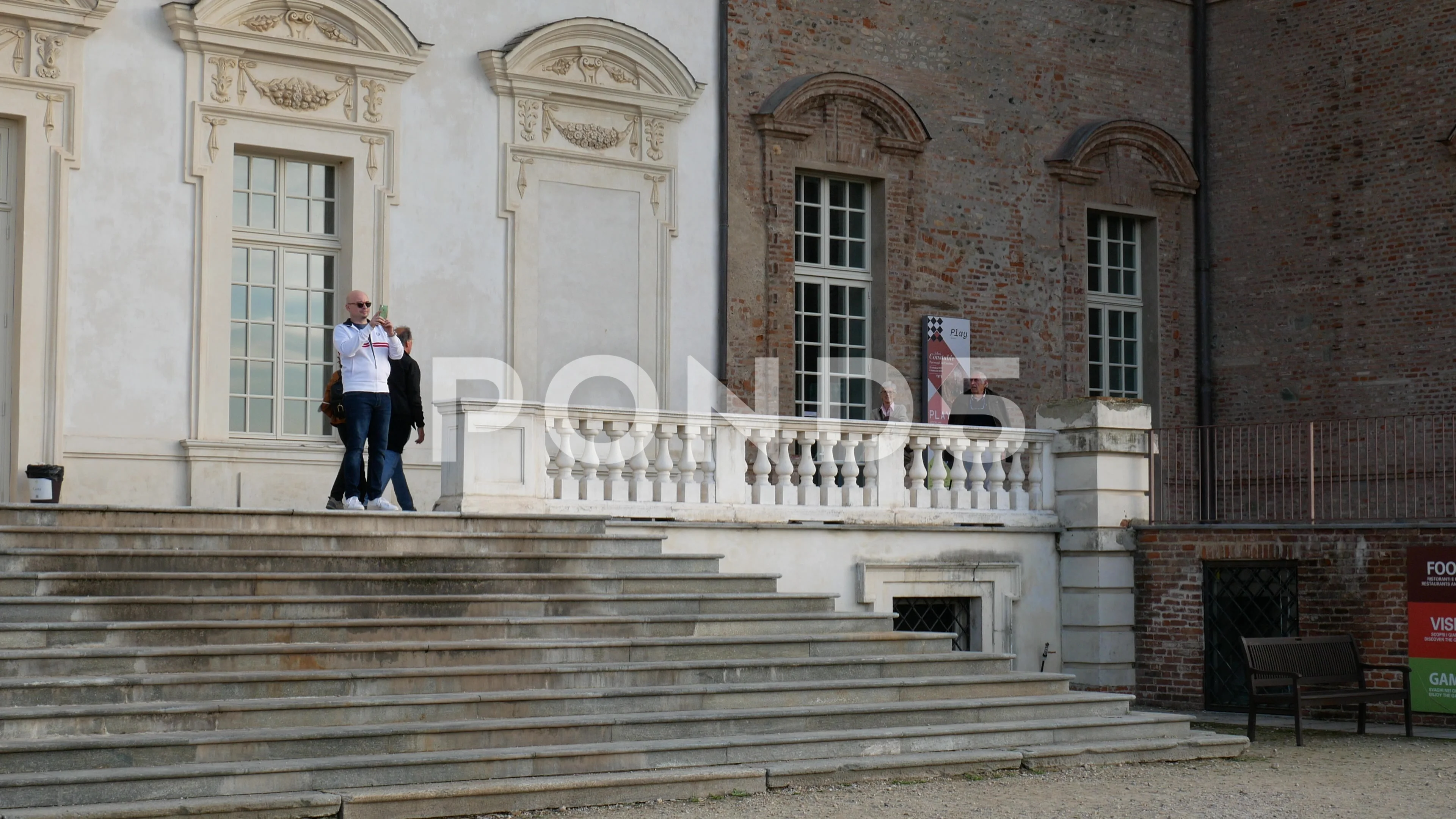 Galleria grande, Royal Palace of Venaria Reale, Italy Stock Photo