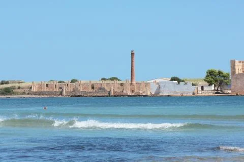 Vendicari beach Stock Photos
