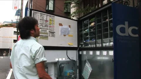 Vending Machine 5 - Japan Stock Footage 8916808