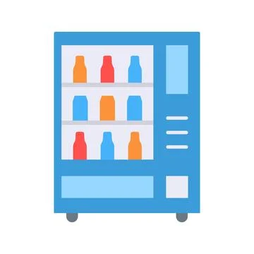 Vending Machine icon vector image. Stock Illustration