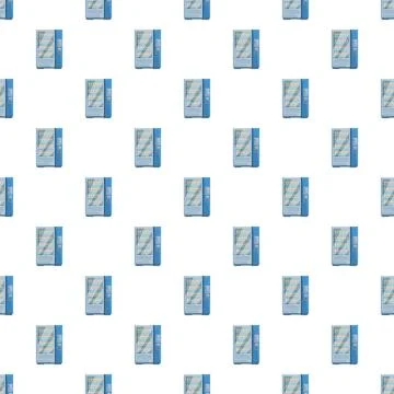 Vending machine seamless pattern repeating snack automat background Illustrazione stock