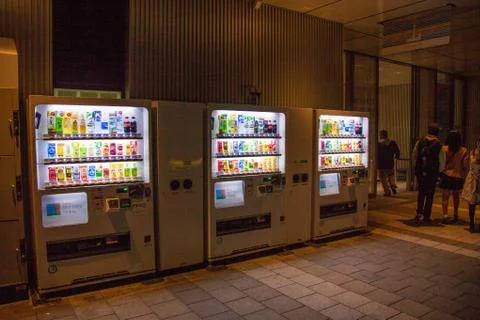 Vending Machine Sky Tree028 Stock Photos