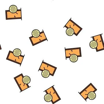 Veneer material door vector seamless pattern Stock Illustration