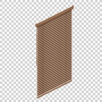 Venetian Blind Isometric View Ilustração Stock