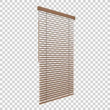 Venetian Blind Side View Stockillustratie