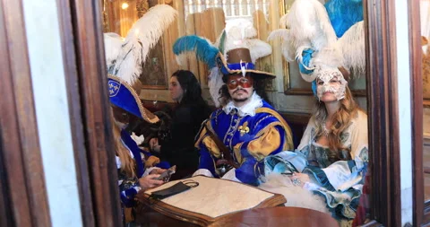 Venetian Carnival Stock Footage 171465146