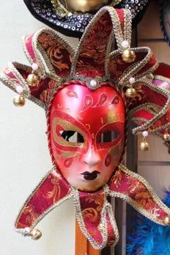 Venetian carnival mask Stock Photos