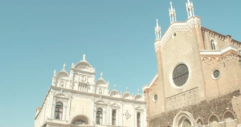 Venetian cathedral Video stock 141691963