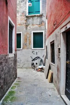 Venetian graffiti Stock Photos