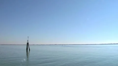 Venetian lagoon 05 Stock Footage 21365545