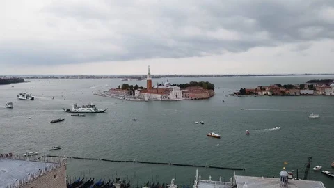 Venetian Lagoon Video stock 120811932