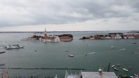Venetian Lagoon Stock Footage 120812015