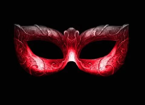 Venetian mask background Stock Illustration