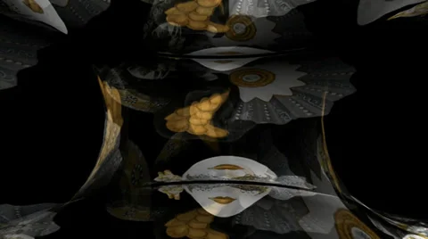 Venetian Mask Stock Footage 34271393