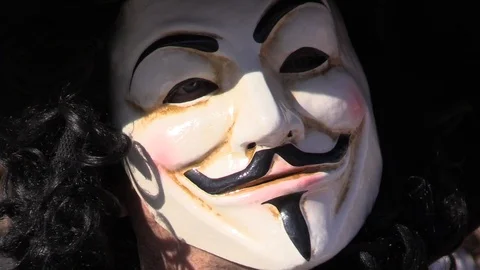 Venetian Mask Stock Footage 105956496